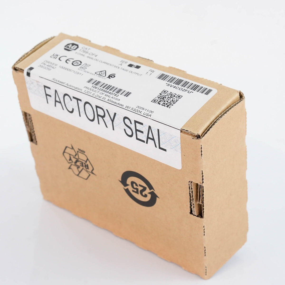 Allen Bradley 1769-OF4 Series A CompactLogix 4 Ch Analog Output Module Sealed