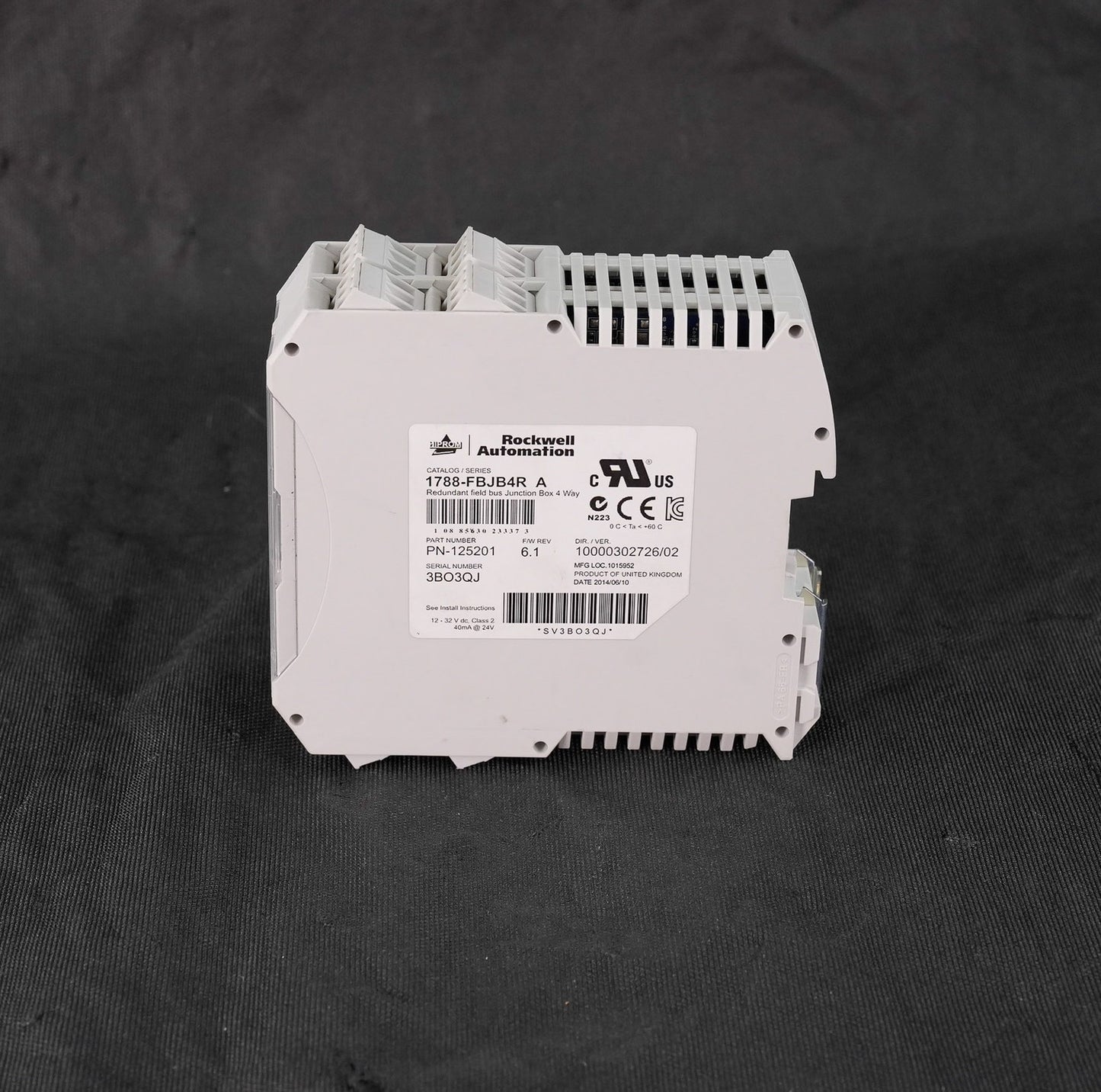 Allen Bradley 1788-FBJB4R /A Redundant Fieldbus 4-Way Junction Box 1788FBJB4R