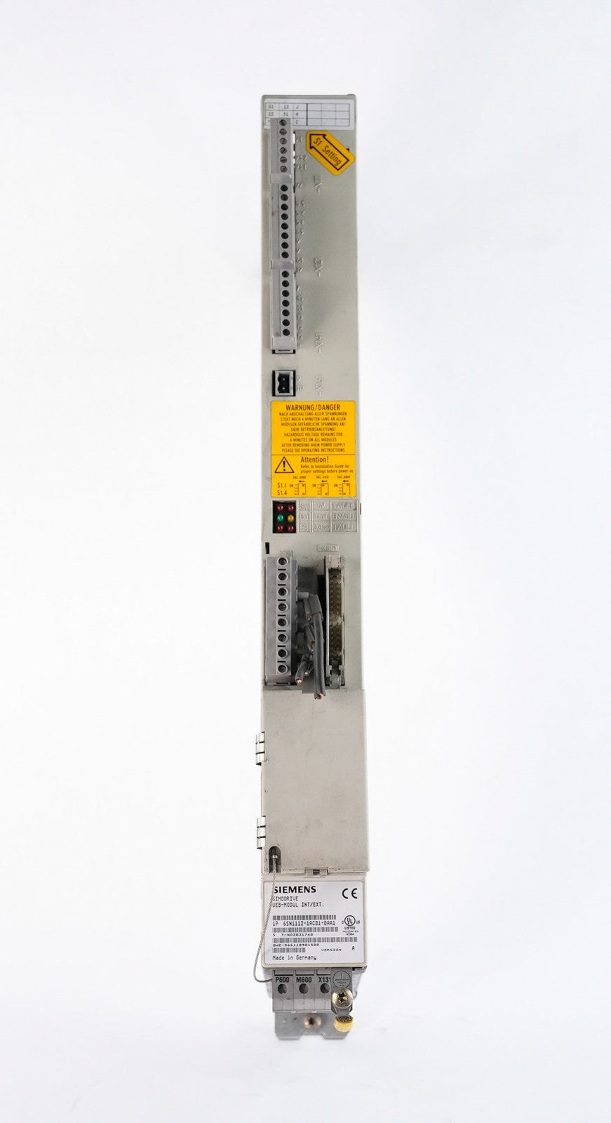 Siemens 6SN1112-1AC01-0AA1 Simodrive Monitoring Module 6SN11121AC010A