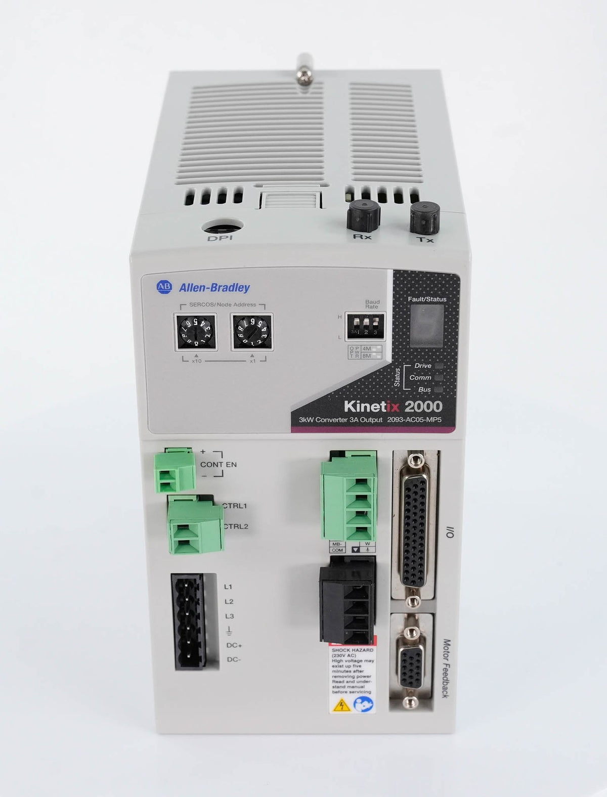 Allen-Bradley 2093-AC05-MP5 Kinetix 2000 3kw/3A Intergrated Axis Module Open Box