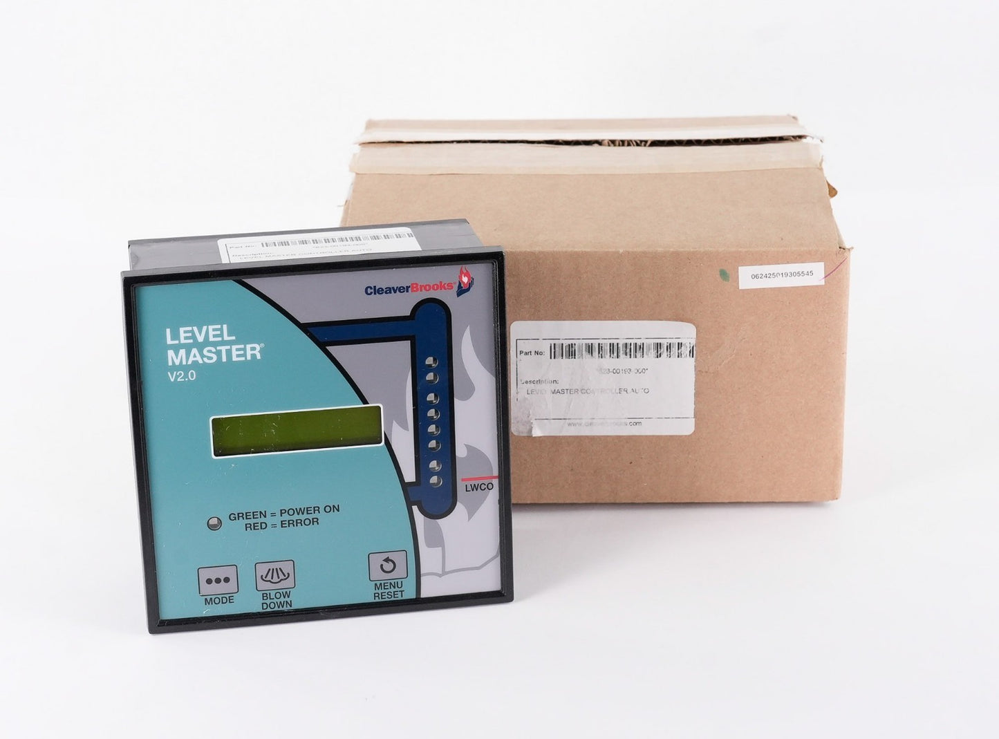 Cleaver Brooks 623-00193-000 Level Master Controller Auto Open Box