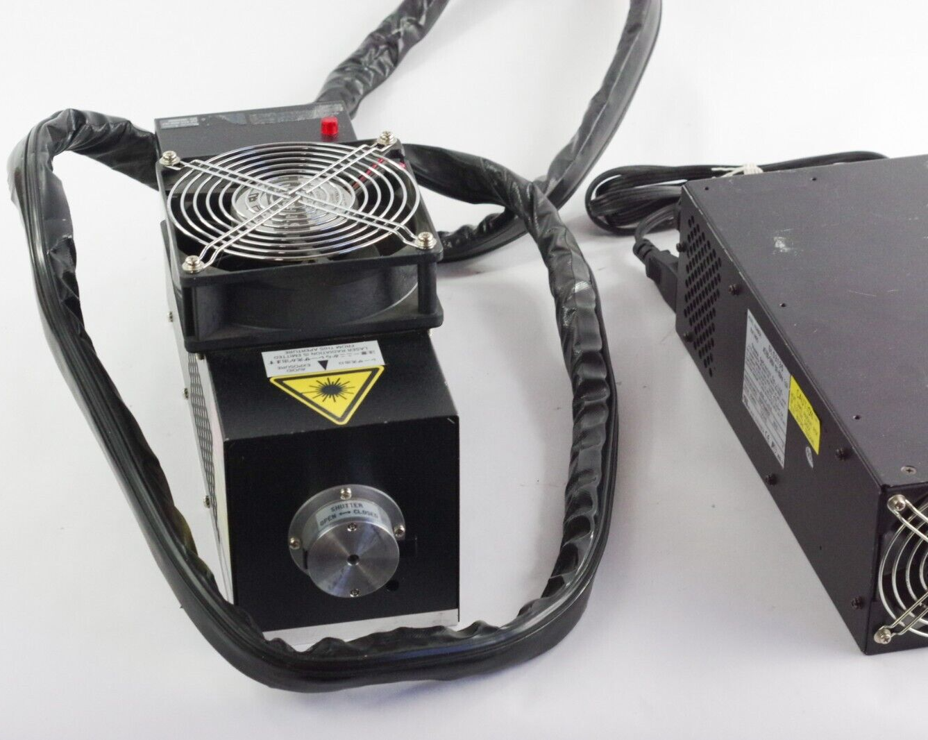 Showa Optronics Argon Laser GLS3135 Power Supply & Laser Head GLG3135 Tested Kit