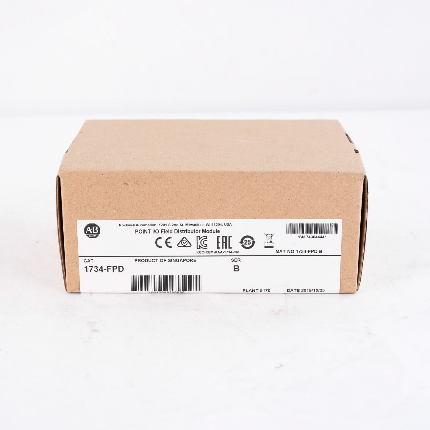Allen Bradley 1734-FPD /B POINT I/O Field Distributor Module - Sealed Surplus