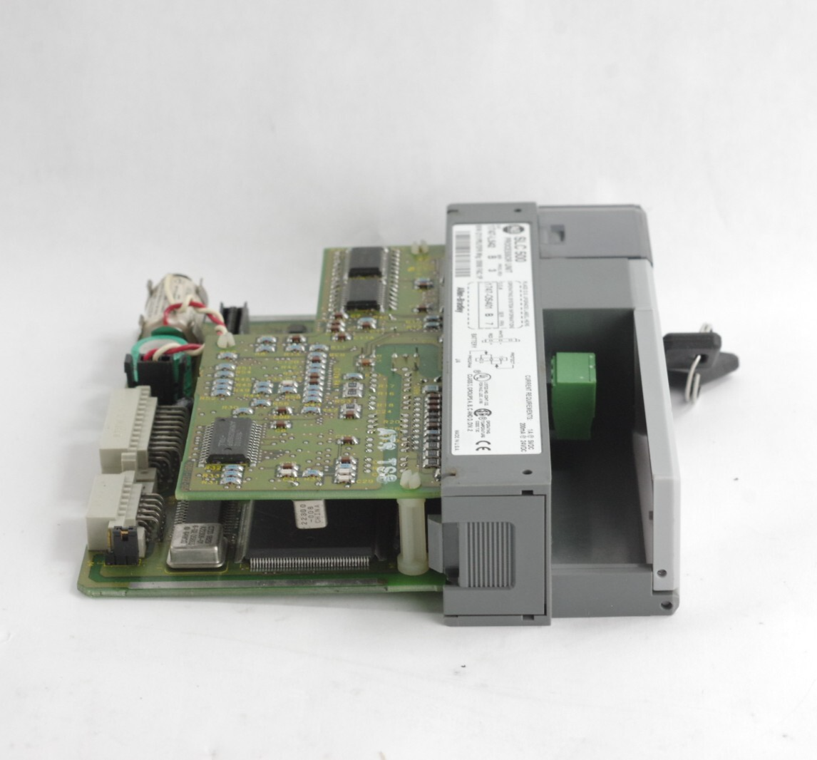 Allen Bradley 1747-L542 /B SLC 500 Processor Control Module OS401/B FRN 7 w/ Key