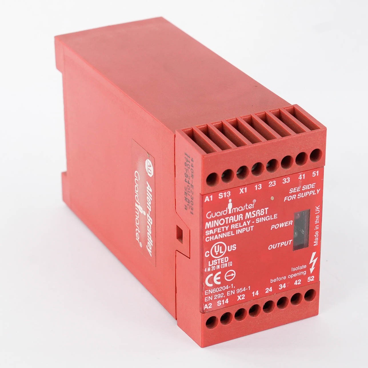 Allen Bradley 440R-E23031 Ser A Guardmaster MSR8T Safety Relay 24V AC/DC