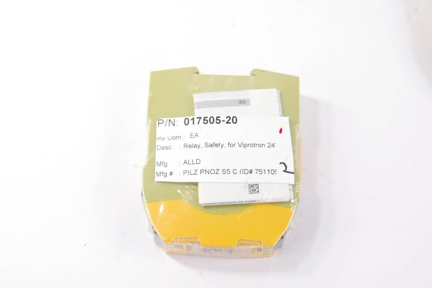 PILZ PNOZ S5 750105 Safety Relay 2n/o 2n/o t 155-822 / 017505-20