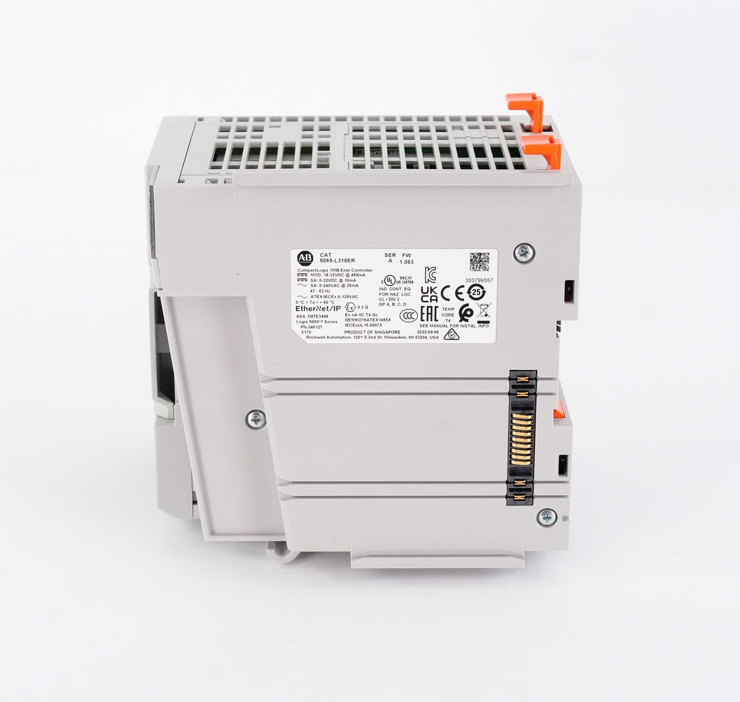 Allen Bradley 5069-L310ER /A CompactLogix 5380 1MB Controller