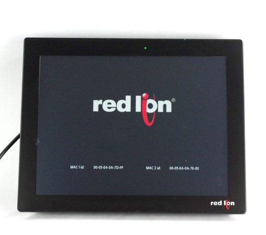 Red Lion Controls CR30001500000420 15" HMI Panel CR3000 Series 1024x768