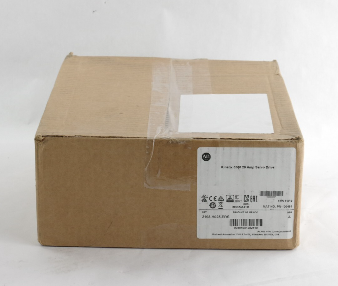 Allen Bradley 2198-H025-ERS /A Kinetix5500 20 Amp Servo Drive - Open Box