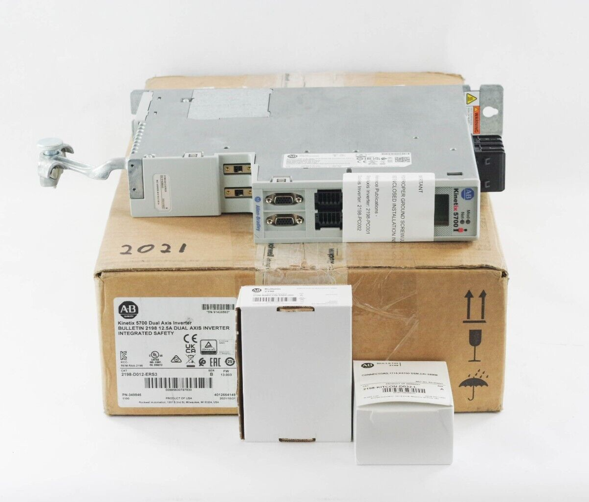 2021 Allen Bradley 2198-D012-ERS3 /B Kinetix 5700 Servo Drive - Open Box