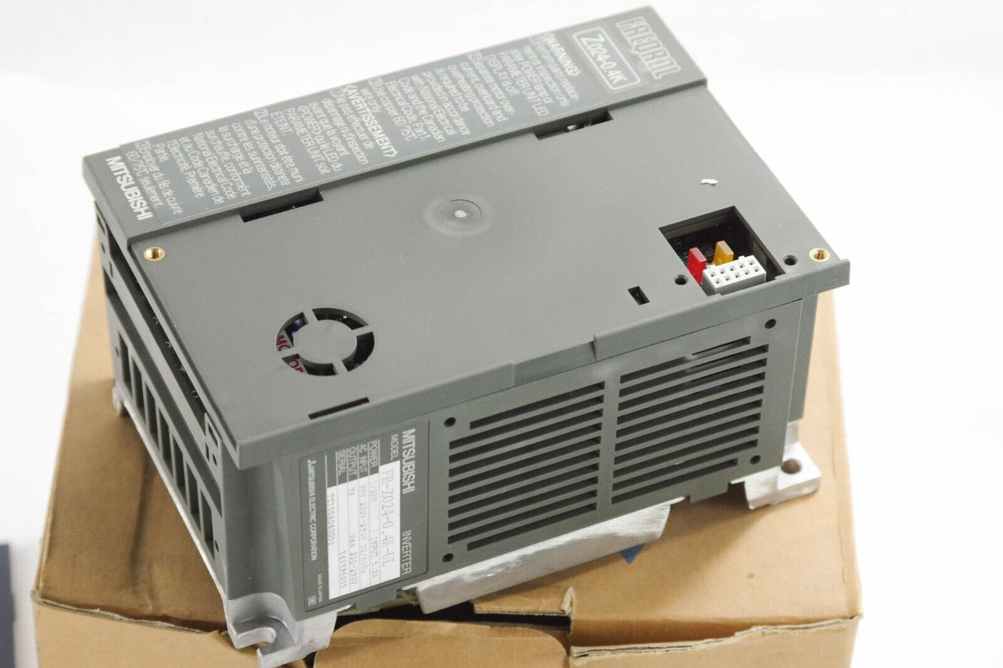 Mitsubishi Electric FR-Z024-0.4K-UL FREQROL Inverter / FRZ0240.4KUL