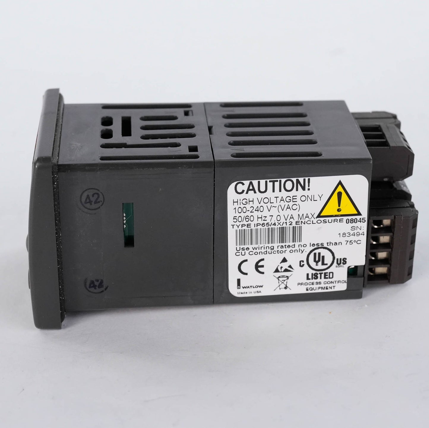 Watlow 96A0-CDDA-00GR Series 988 Temperature Process Controller 09A0CDDA00GR 24V