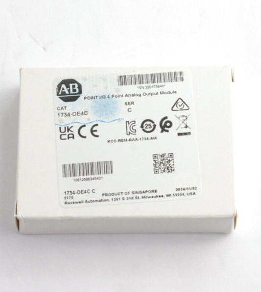 Allen Bradley 1734-OE4C /C Point I/O 4-Point Output Module - Sealed Surplus