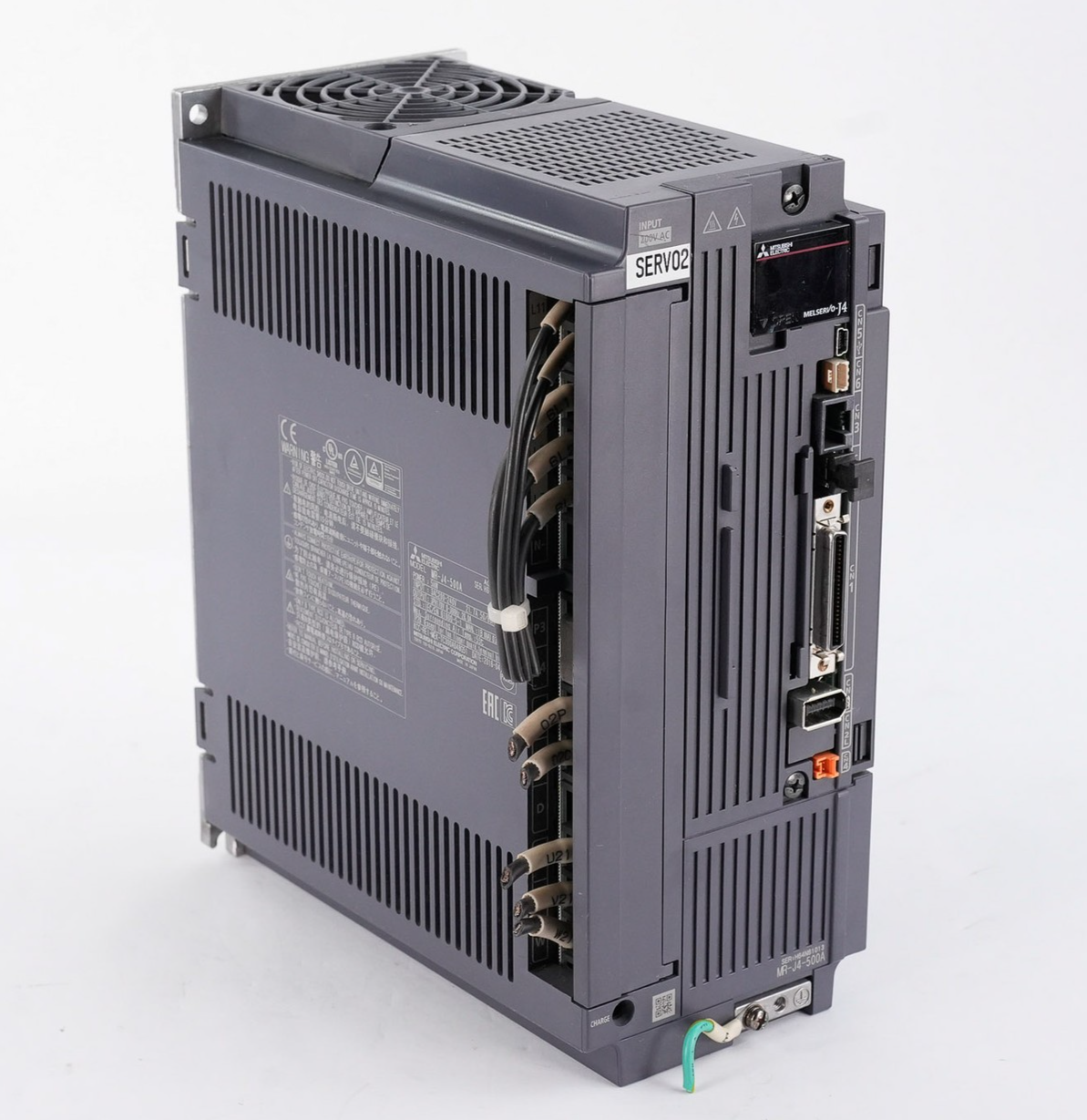 Mitsubishi Electric MR-J4-500A Servo Drive 5kW 200-240V 3-Phase MRJ4500A