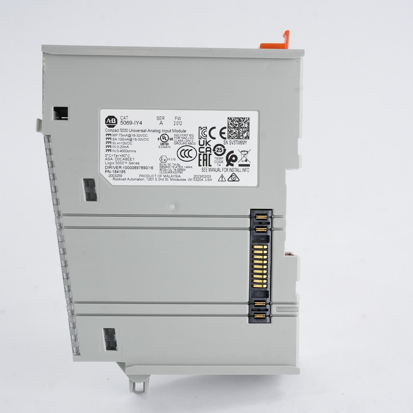 Allen Bradley 5069-IY4 /A Universal Analog Input Module CompactLogix
