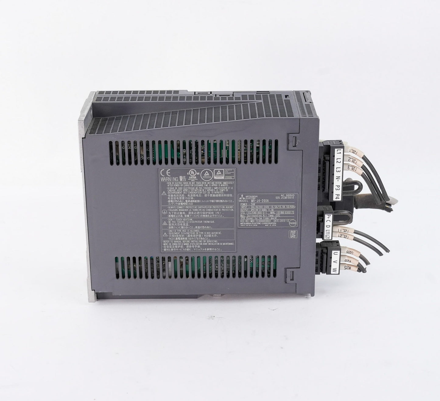 Mitsubishi Electric MR-J4-200A AC Servo Drive 2kW 3-Phase 200-240V MRJ4200A