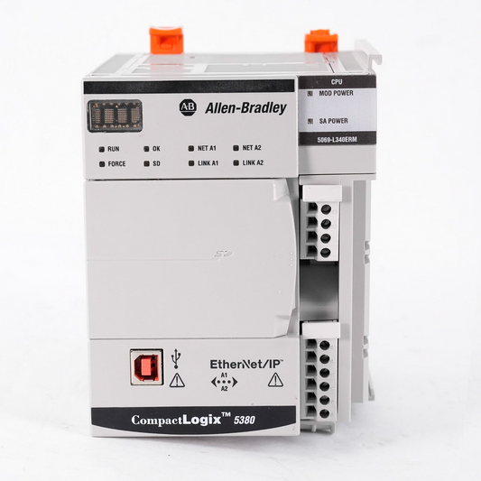 Allen Bradley 5069-L340ERM /A CompactLogix 5380 Controller 4MB 5069L340ERM