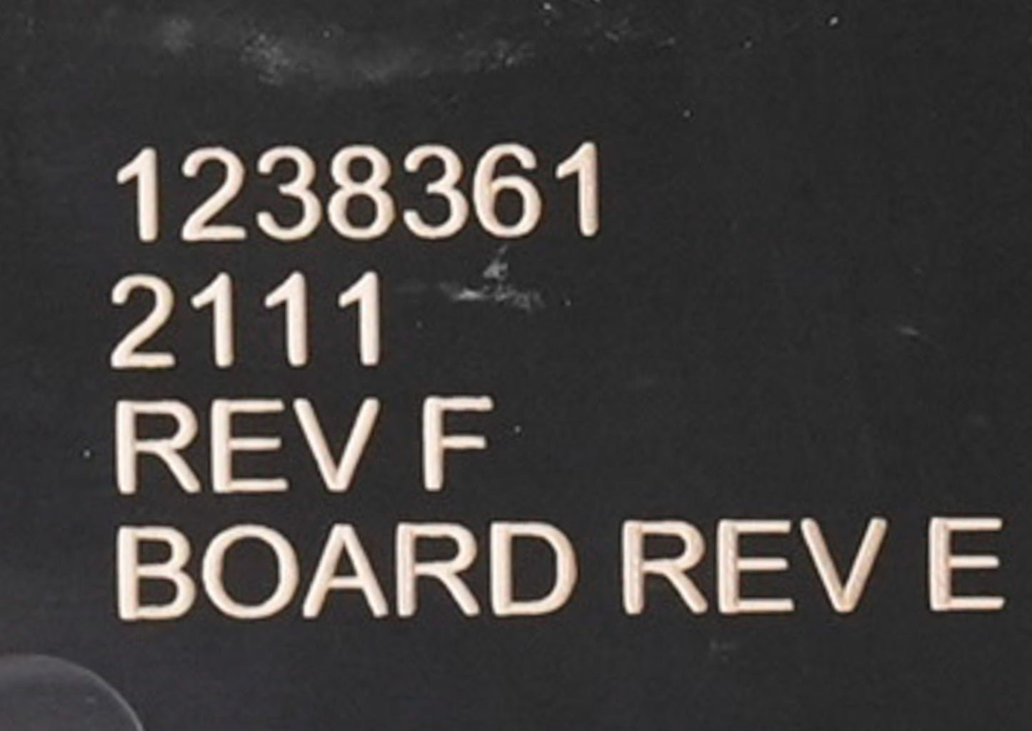 Pentair 1238361 2111 Rev F Board Rev E Interface - Open Box