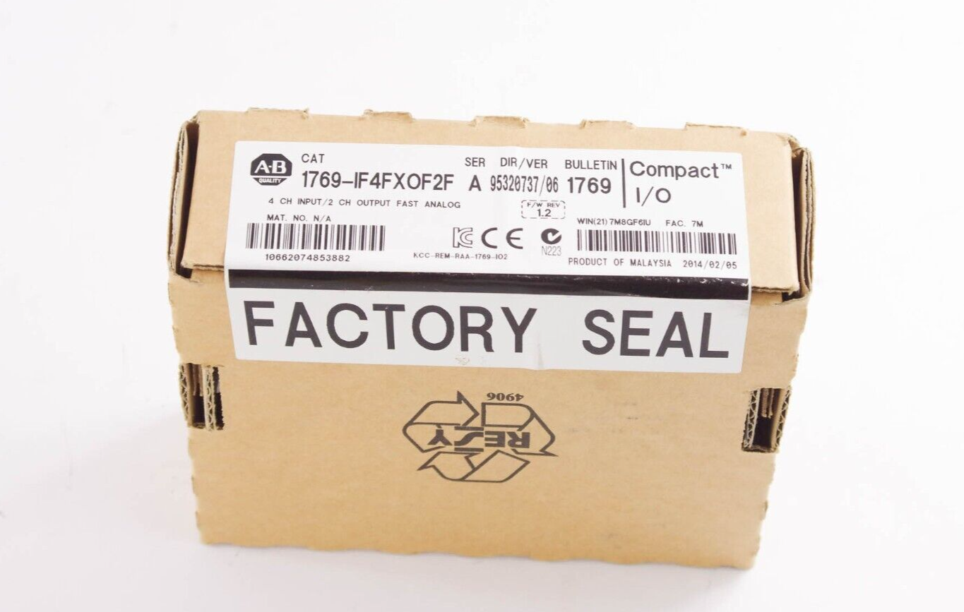 Allen Bradley 1769-IF4FXOF2F / 1769IF4FXOF2F Ser A Compact I/O