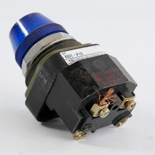 Allen Bradley 800T-P16 /T Blue Illuminated Pilot Button 800TP16