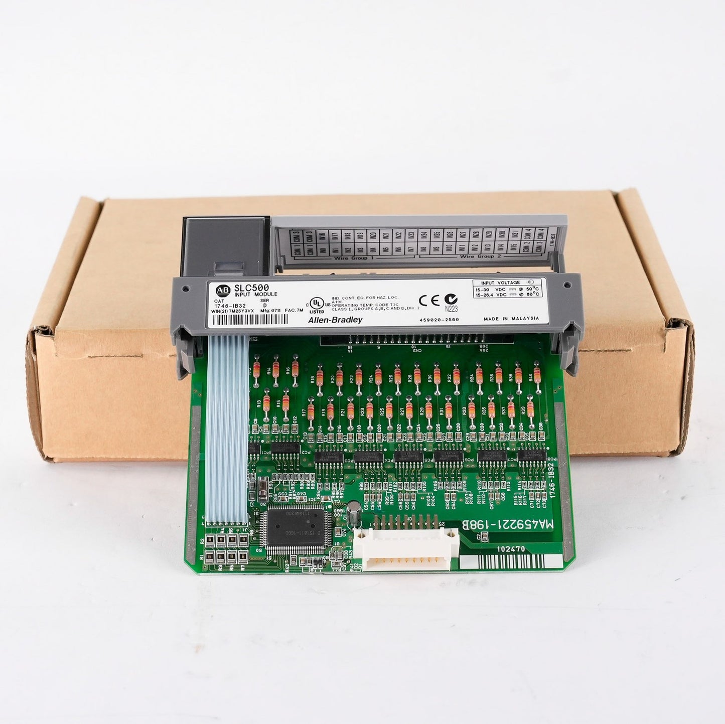 Allen Bradley 1746-IB32 /D SLC 500 Digital Input Module 1746IB32