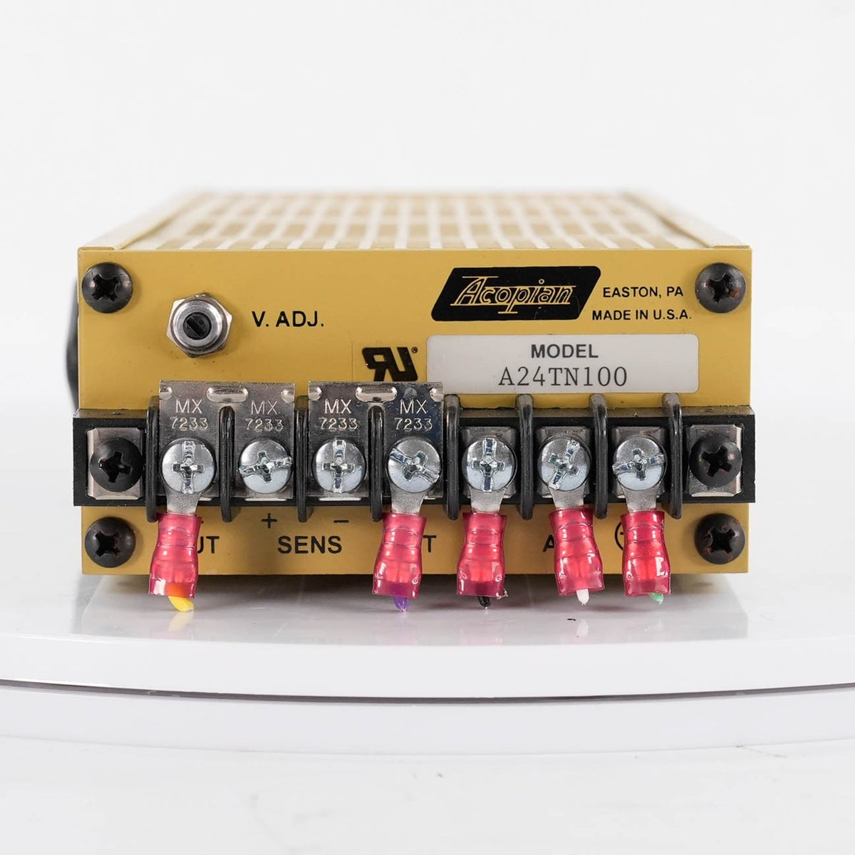 Acopian A20NT100 Narrow Profile Power Supply 20V 1A 100-132VAC In A20NT100
