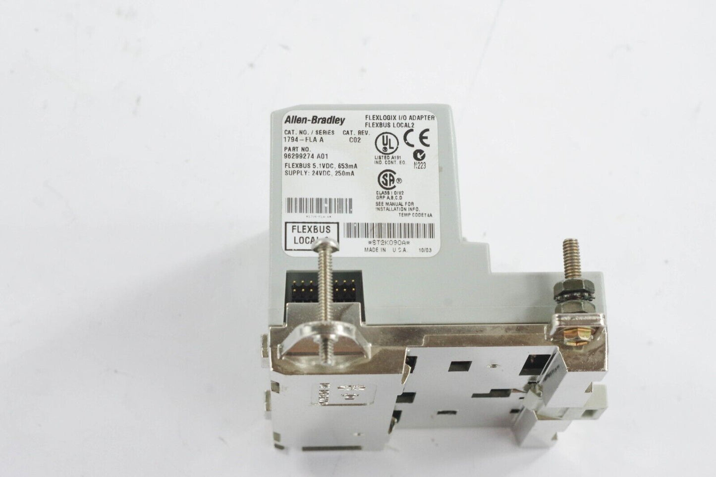 Allen Bradley 1794-FLA Ser A FlexLogix I/O Adapter Rev C02