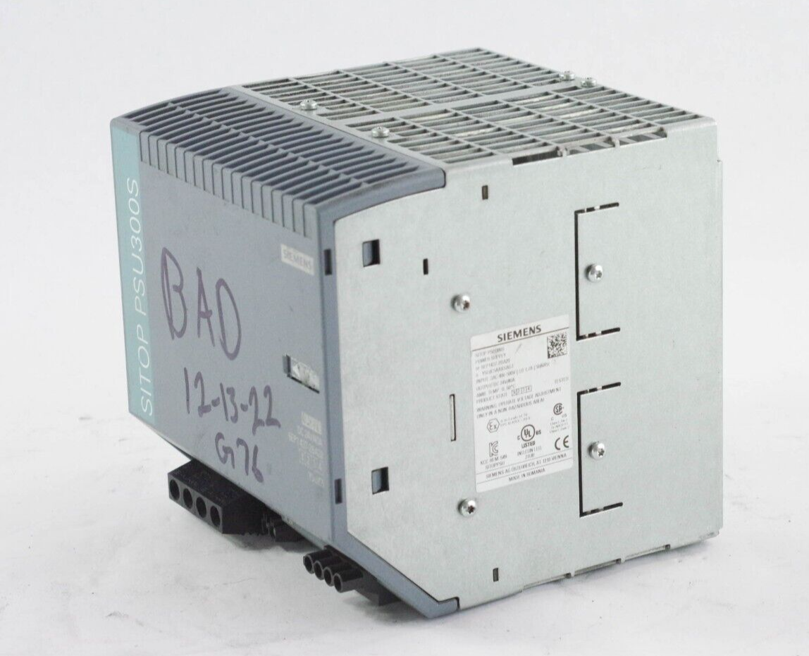 Siemens 6EP1437-2BA20 6EP1 437-2BA20 SITOP PCU300S Power Supply - For Parts / Re