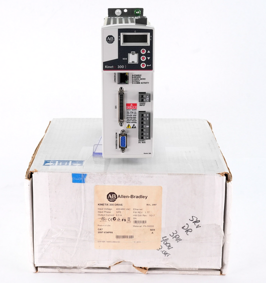 Allen Bradley 2097-V34PR6 /A Kinetix 300 Servo Drive 480V 3-Ph Open Box (Tested)