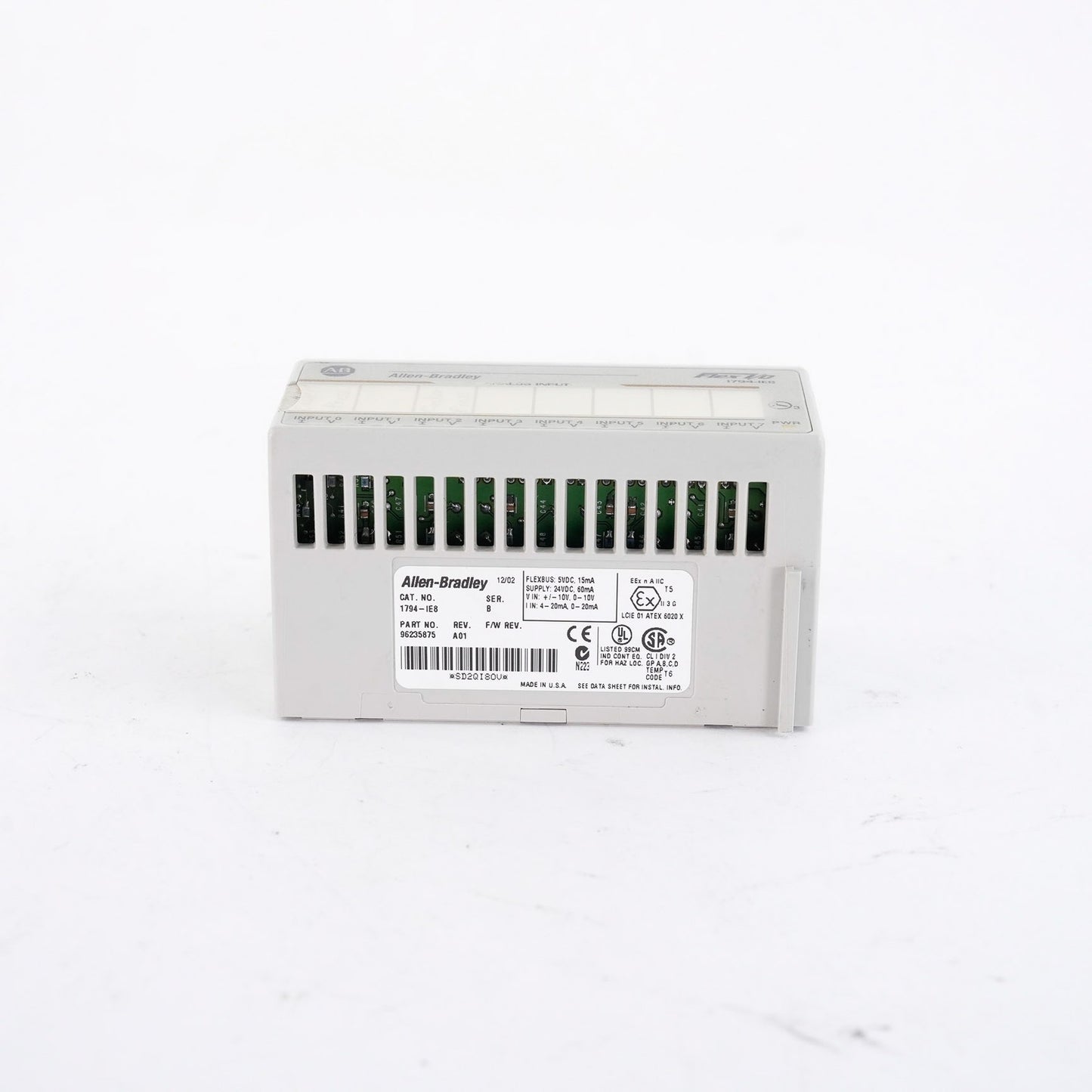Allen Bradley 1794-IE8 /B Flex I/O 8-Pt Analog Input Module 1794IE8