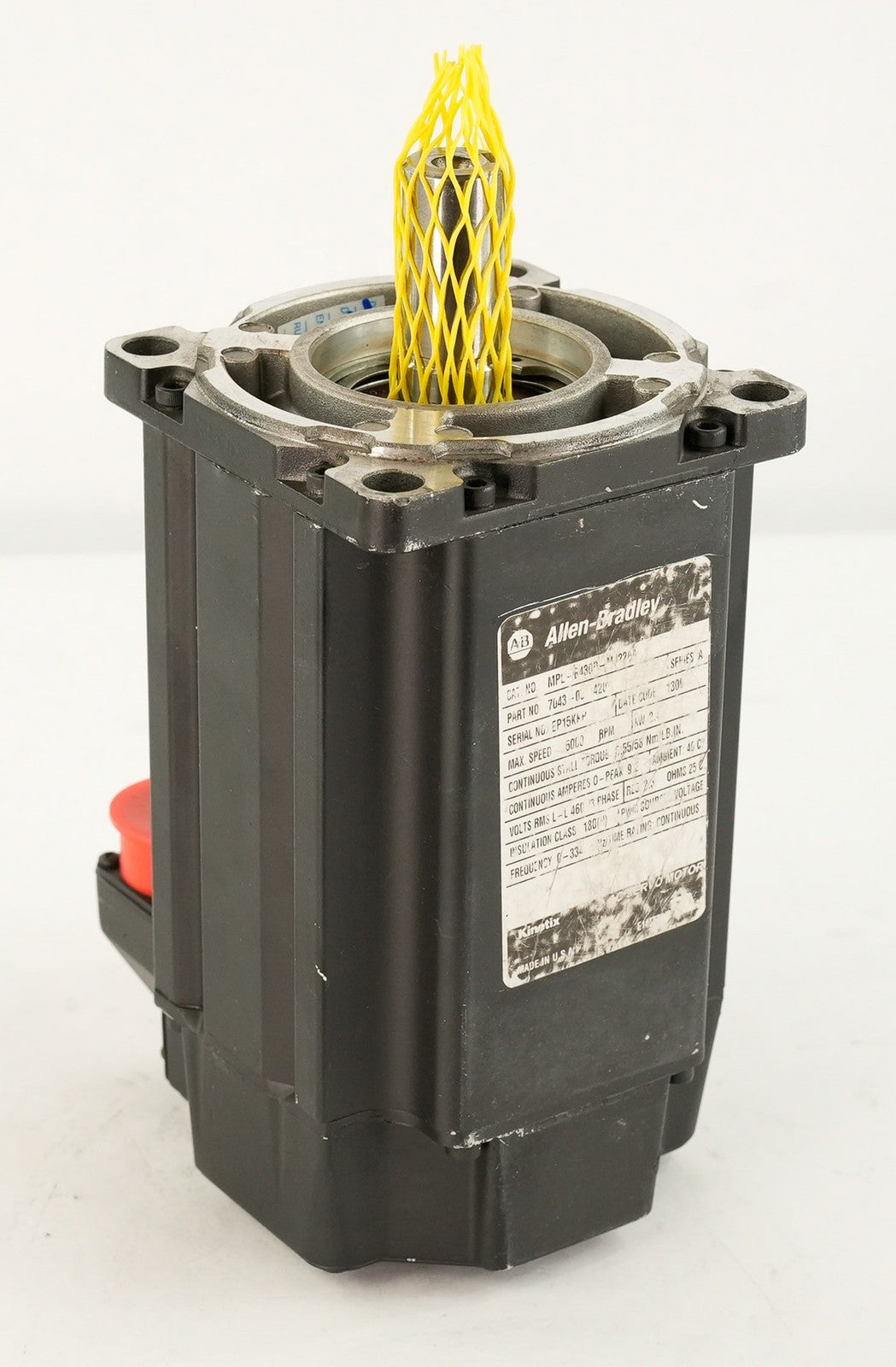 Allen Bradley MPL-B430P-MJ22AA /A Servo Motor 460V 5000RPM 3-Ph MPLB430PMJ22AA