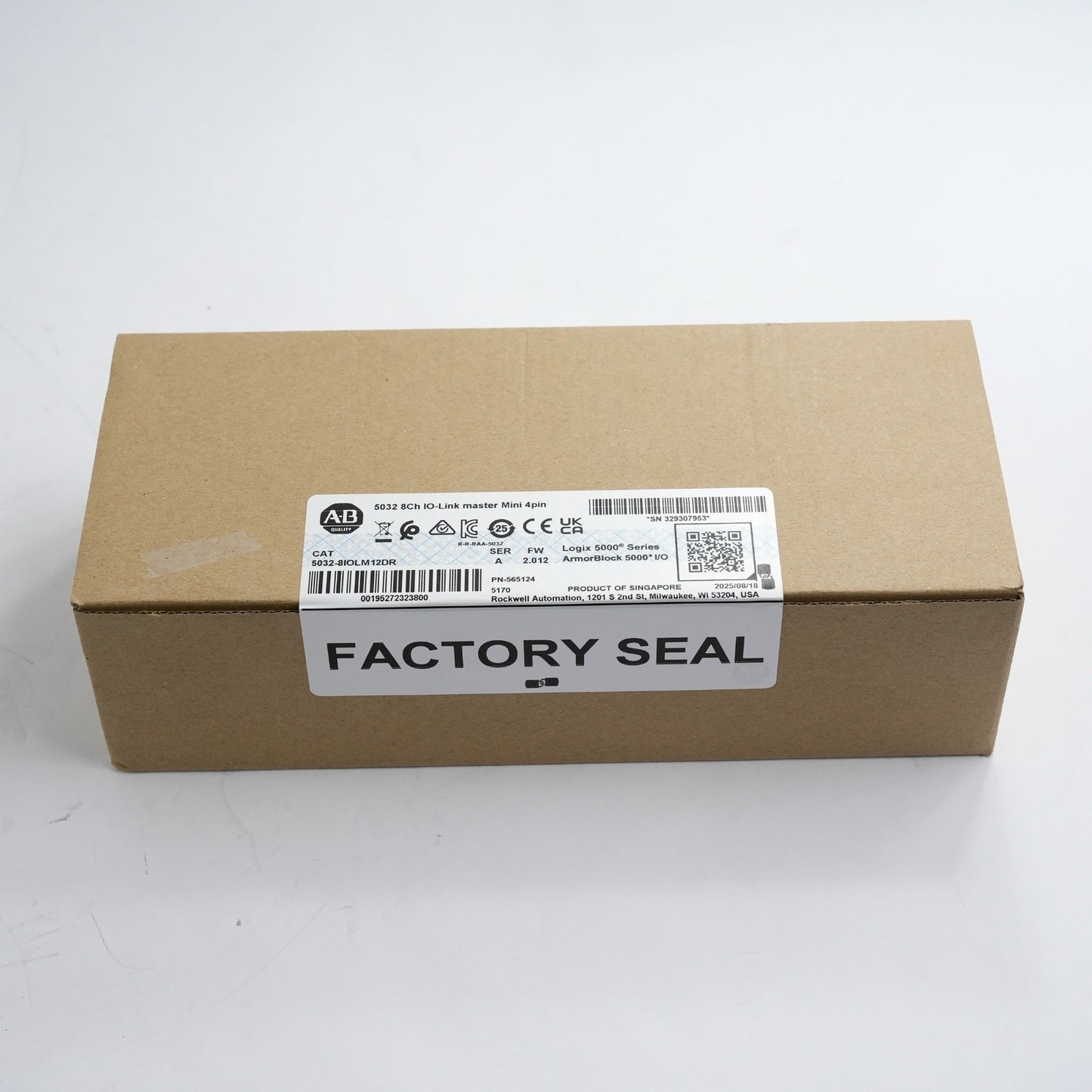 Allen Bradley 5032-8IOLM12DR /A ArmorBlock 5000 IO-Link Master - Sealed Surplus