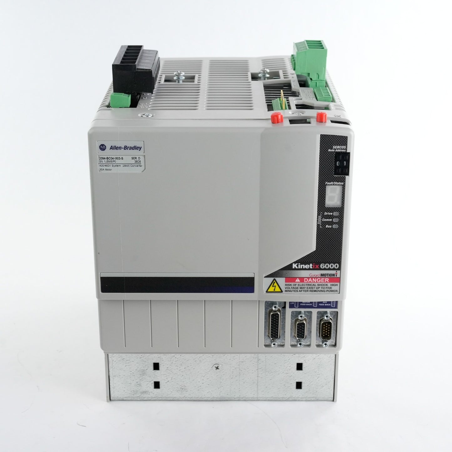 Allen Bradley 2094-BC04-M03-S /D Kinetix 6000 Integrated Axis Module Series D