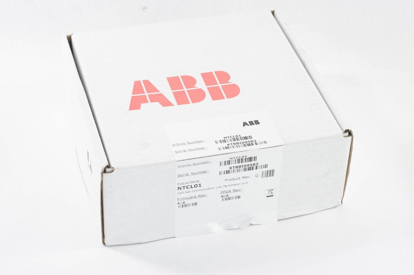 ABB NTCL01 / 6636997L1 Rev Q COMMUNICATION TERMINATION UNIT