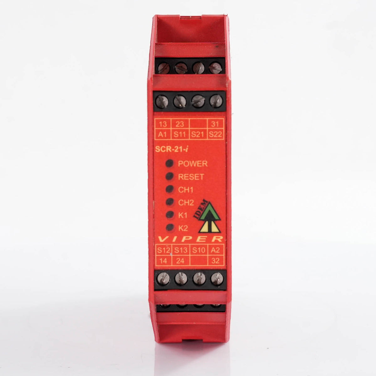 IDEM SCR-21-i Safety Relay 24VAC/DC 2NO 1NC SCR21i Dual Channel Monitoring SCR21