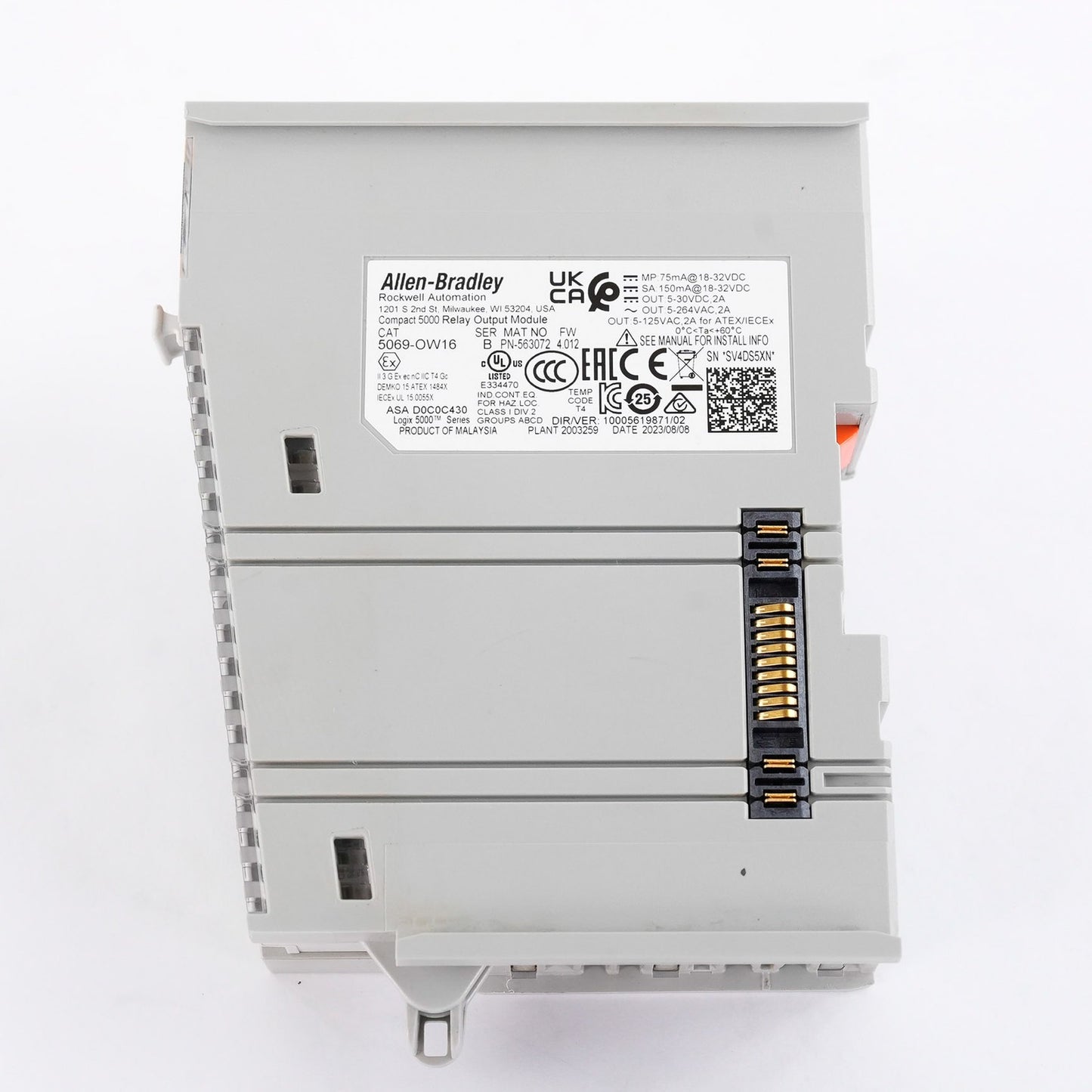 Allen Bradley 5069-OW16 /B Compact 5000 16-Channel Relay Output Module 5069OW16