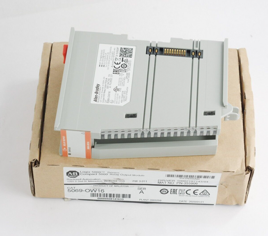 Allen Bradley 5069-OW16 Ser A Compact 5000 Relay Output Module - Open Box