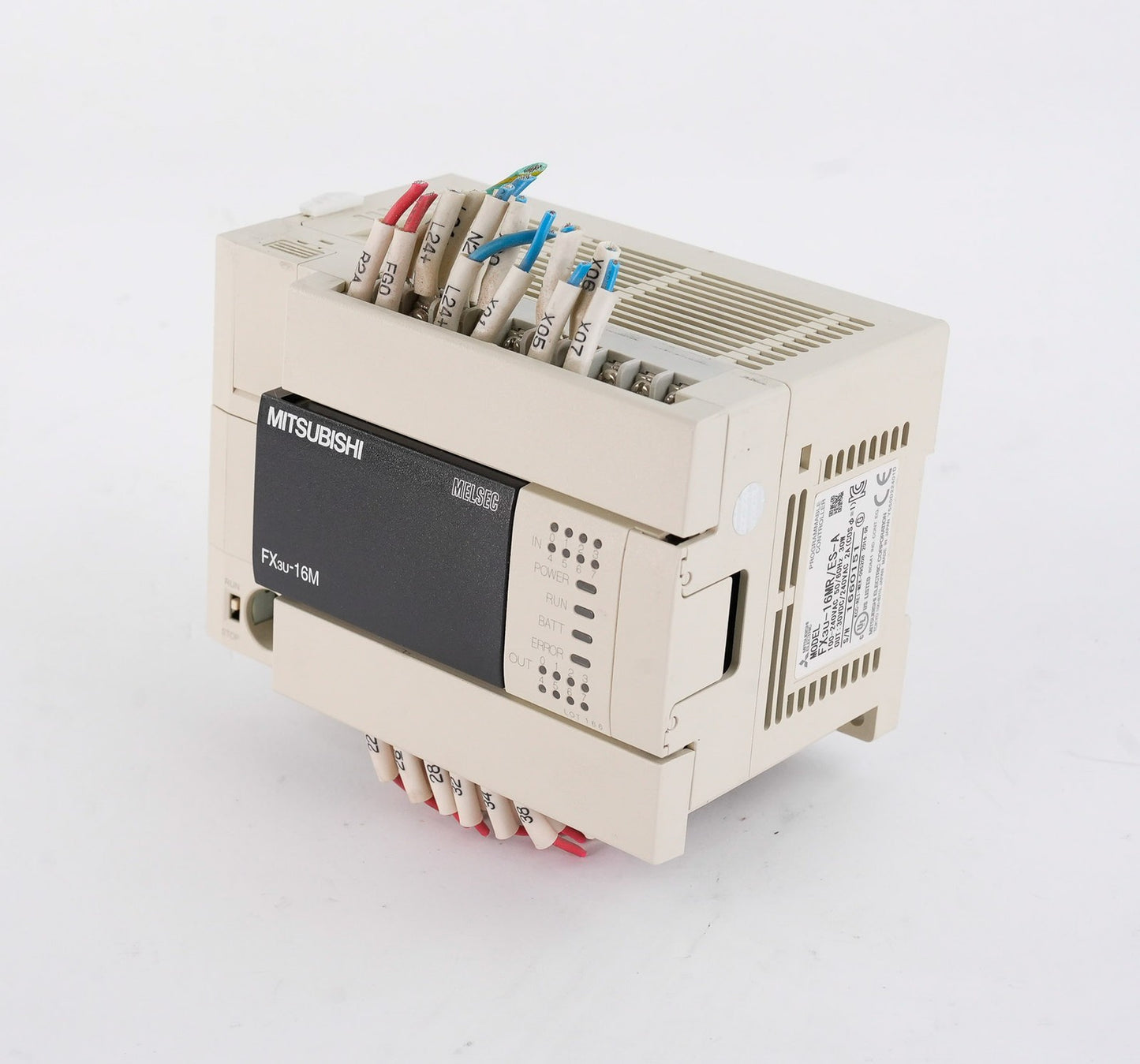 Mitsubishi Electric FX3U-16MR-ES-A Programmable Controller 30W FX3U16MRESA