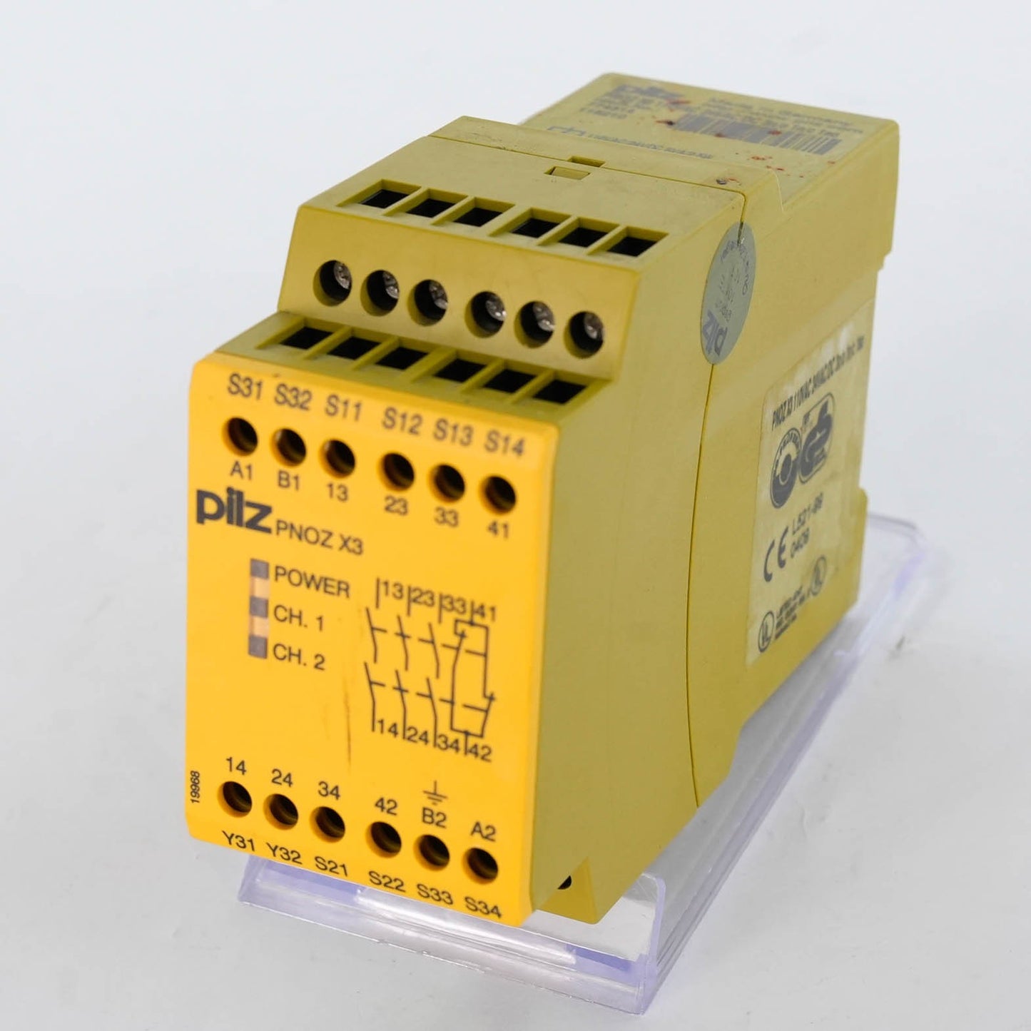Pilz PNOZ X3 Safety Relay 24VDC 3n/o 1n/c 774310 Emergency Stop Monitoring Relay