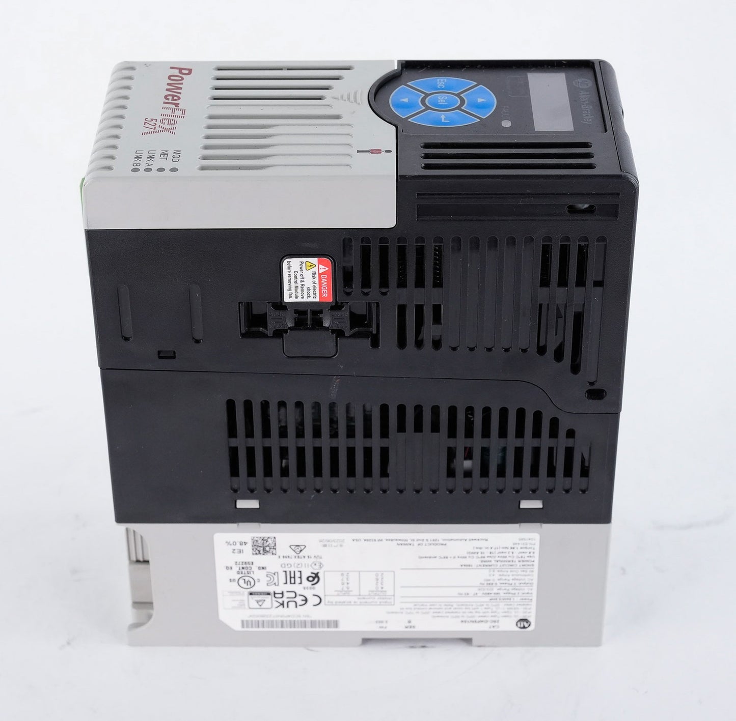 Allen Bradley 25C-D4P0N104 /B PowerFlex 527 AC Drive 480V 3-Phase 25CD4P0N104