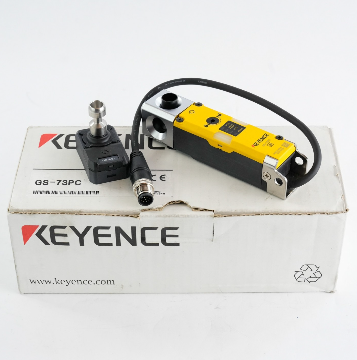 Keyence GS-73PC Safety Interlock Switch Lock GS73PC - Open Box