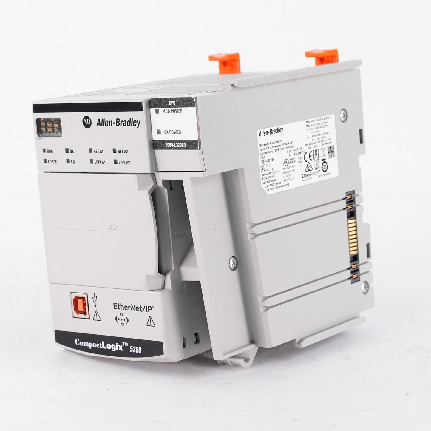 Allen Bradley 5069-L320ER /A CompactLogix 5380 Controller 2MB 5069L320ER