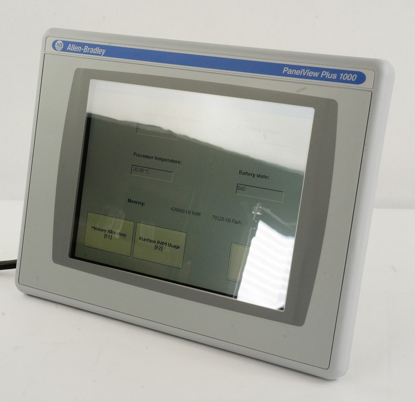 Allen Bradley 2711P-T10C4A8/A PanelView Plus 1000 Display + RP8A/B - Open Box