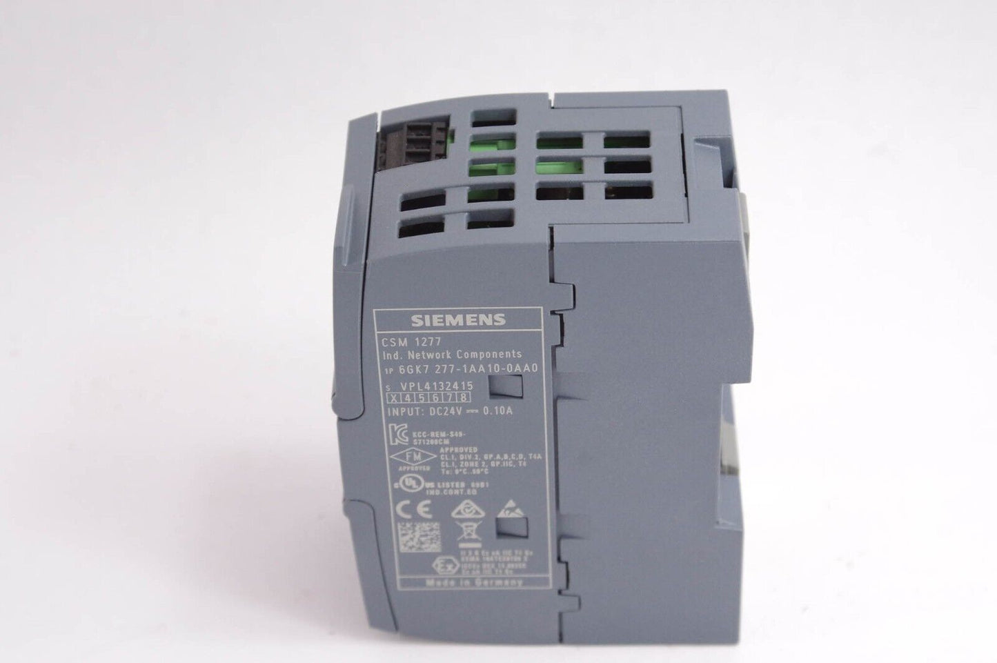 Siemens 6GK7 277-1AA10-0AA0 / 6GK72771AA100AA0 Idn. Network Components CSM 1277