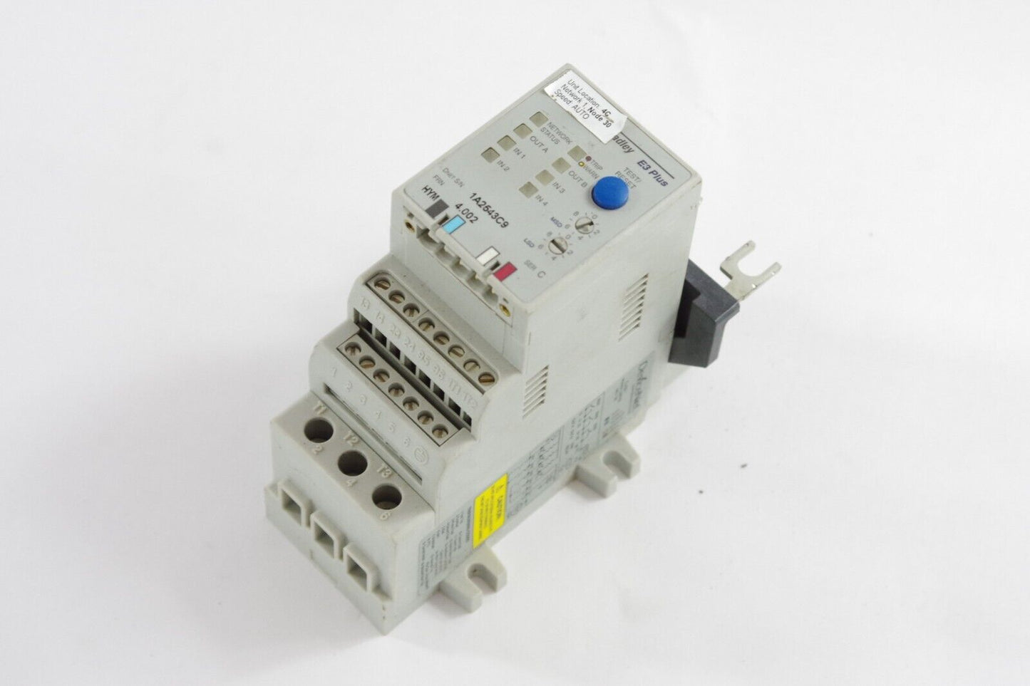 Allen-Bradley 592-EC2AC Ser C Overload Relay E3 Plus