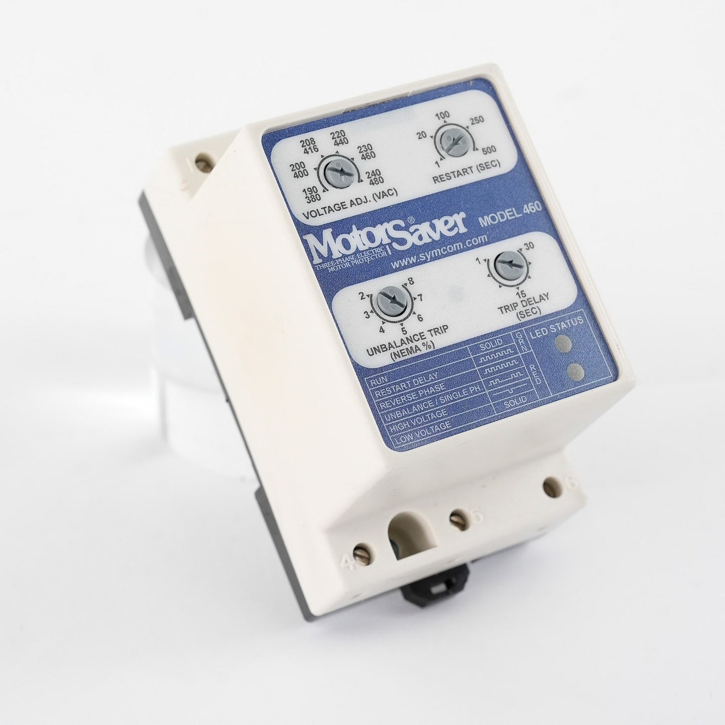 Motor Saver Model 460 Electric Motor Protector 190-480VAC 50/60Hz
