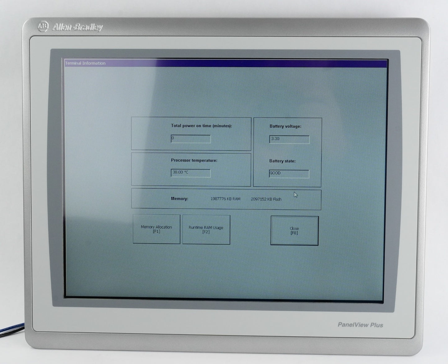 Allen Bradley 2711P-T15C22D9P /B PanelView Plus 7 15" - 0 Runtime / Blemished