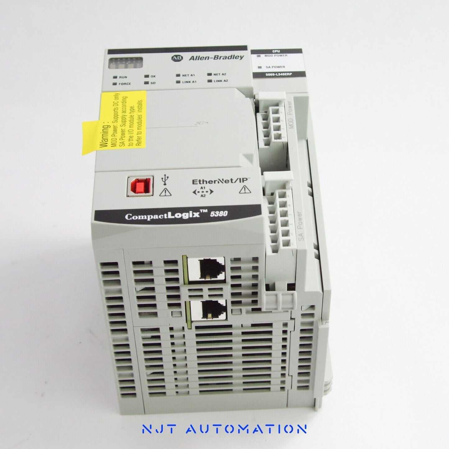 2020 Allen-Bradley 5069-L340ERP Ser A CompactLogix 4MB Enet Process Controller