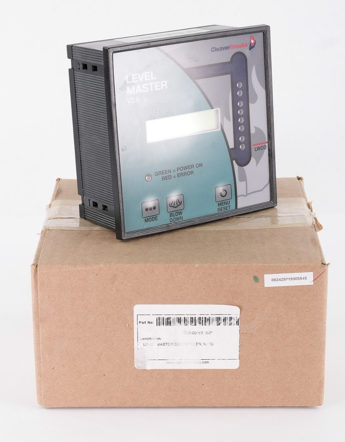 Cleaver Brooks 623-00193-000 Level Master Controller Auto Open Box