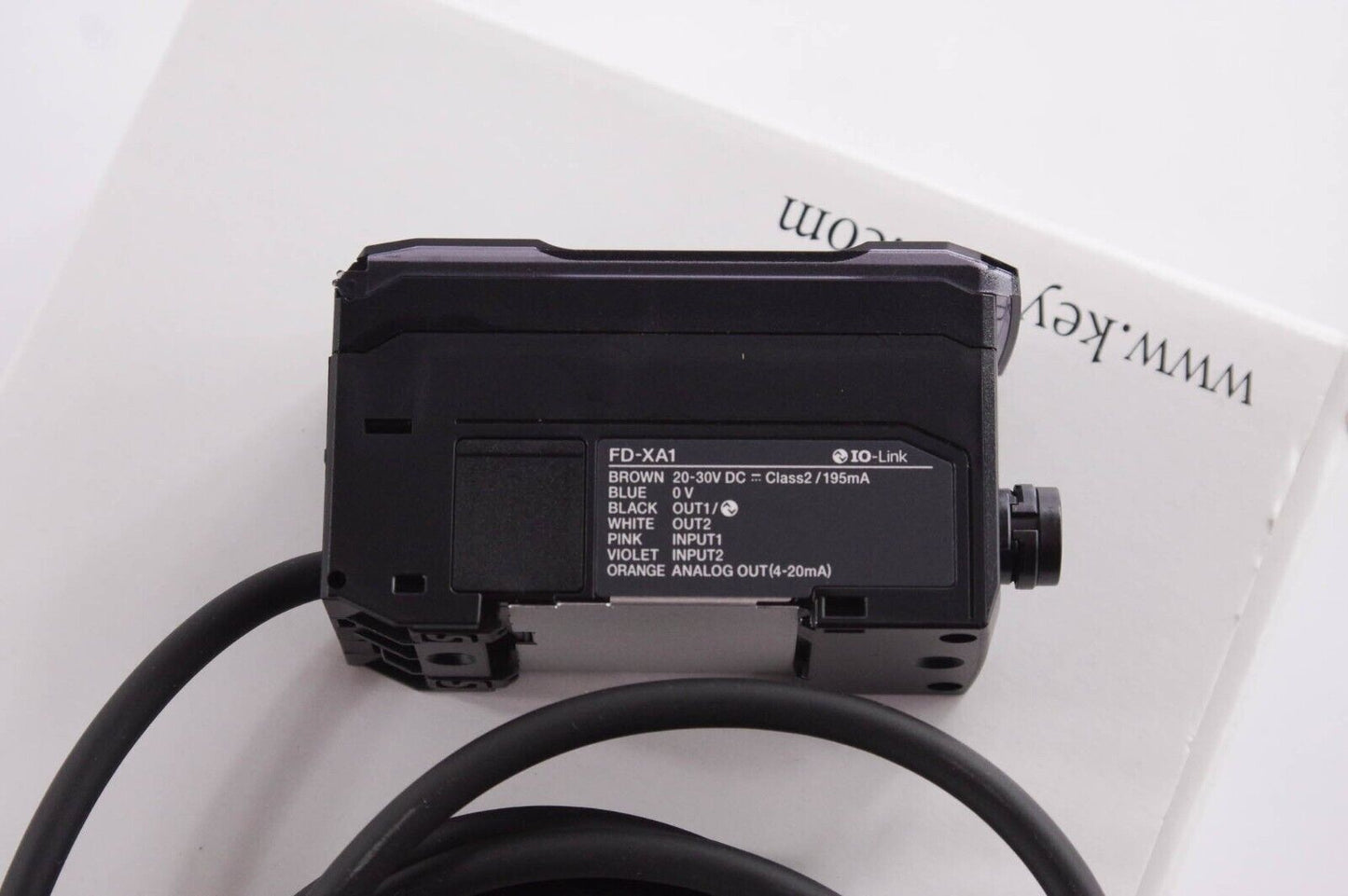 KEYENCE FD-XA1 / FDXA1 Clamp-on Micro Flow Sensor Controller